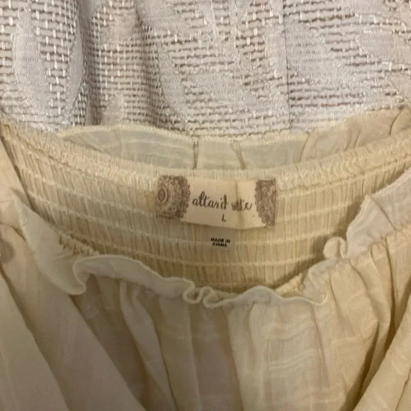 Altar'd State Cream Maxi Dress - Picture 2 of 7